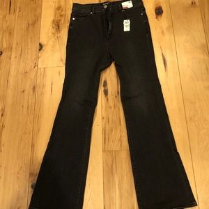 Express bootcut jeans - black